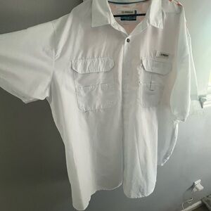 Magellan Outdoors Men's Classic White Button Down Shirt